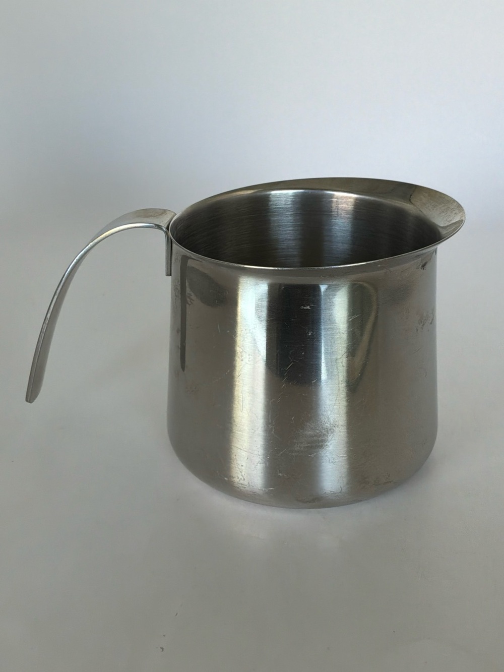 Stainless Steel Milk Frothing Pitcher - Silver